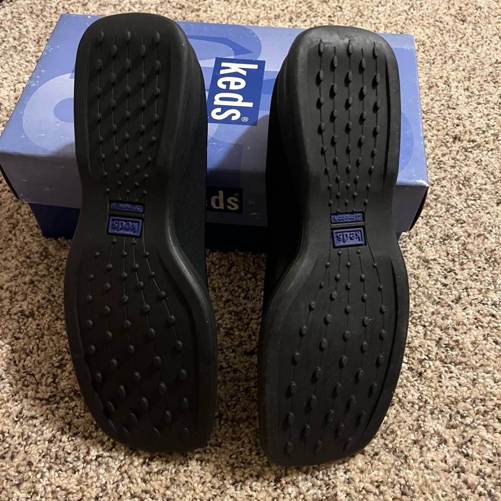 Keds Women's Black Shoes Flats Size 6 NEW - Picture 4 of 4